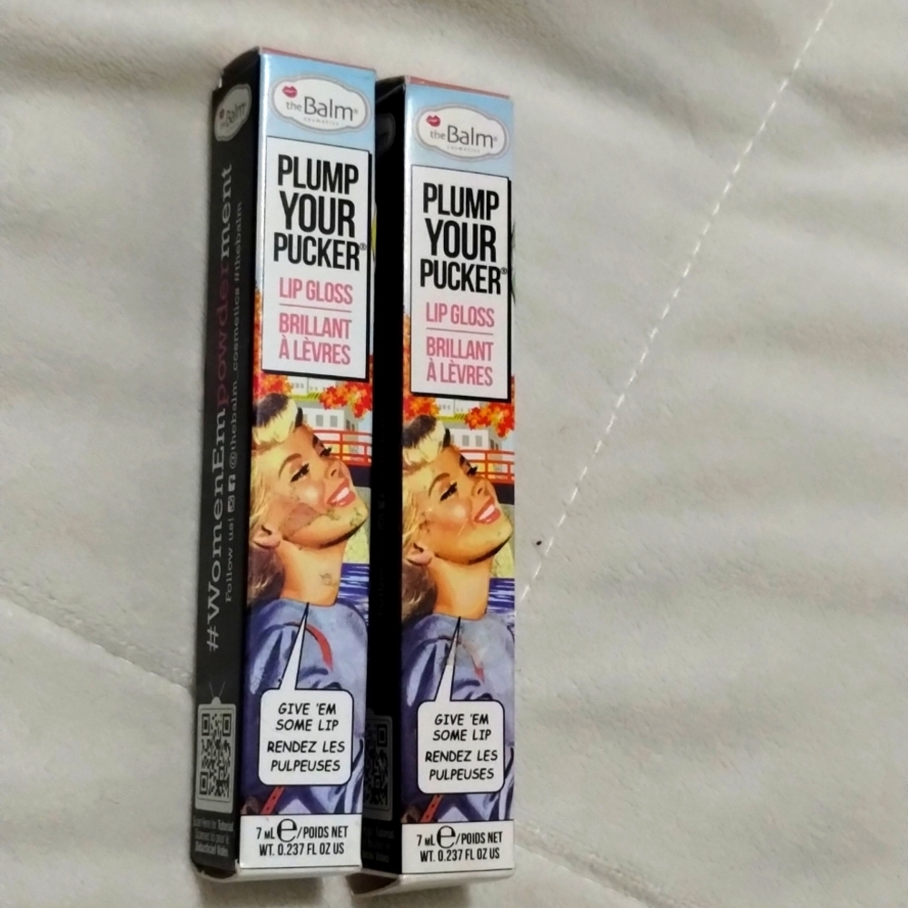 The Balm lipgloss